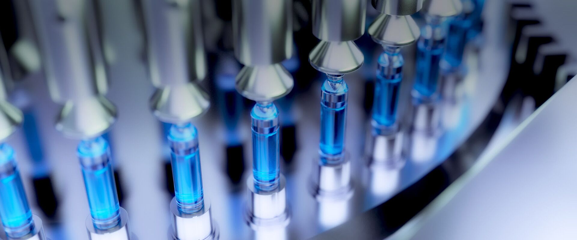 Vaccines are produced